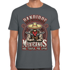 Playera Fiestas Patrias Bandidos Mexicanos Algodón Premium #0001847