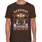 Playera Fiestas Patrias Bandidos Mexicanos Algodón Premium #0001847