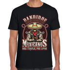 Playera Fiestas Patrias Bandidos Mexicanos Algodón Premium #0001847
