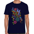 Playera Fiestas Patrias Ave Mexicana Algodón Premium #0001848