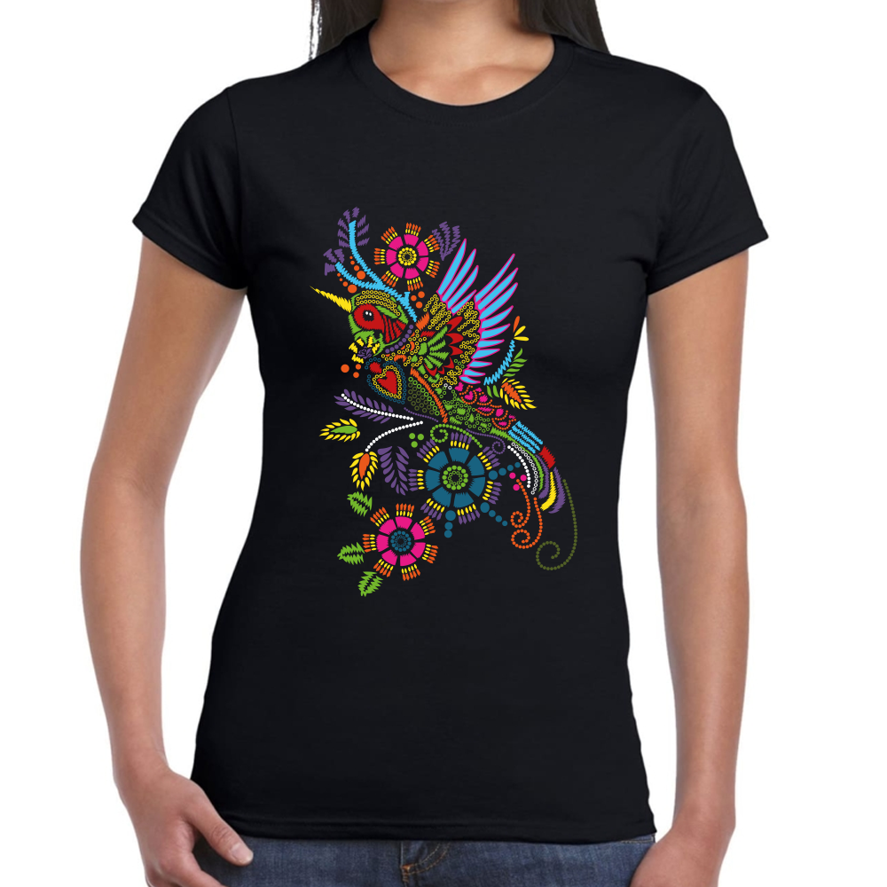 Playera Fiestas Patrias Ave Mexicana Algodón Premium #0001848 Imagen secundaria del producto