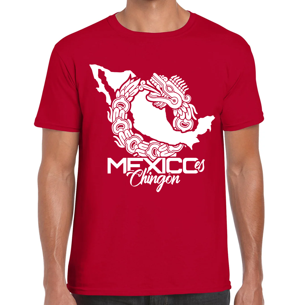 Playera Fiestas Patrias México es Chingón #0001850