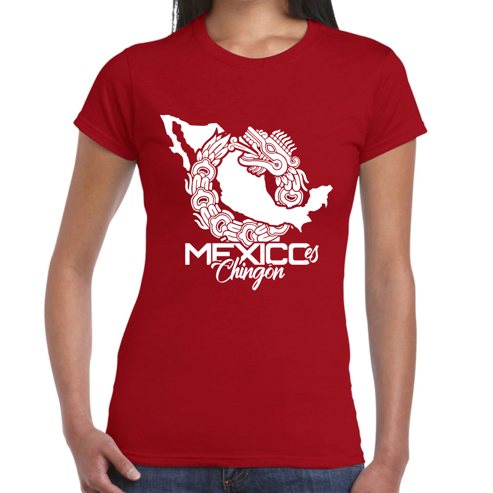 Playera Fiestas Patrias México es Chingón #0001850