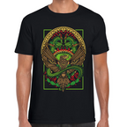 Playera Fiestas Patrias México Aguila Serpiente Algodón Premium #0001852