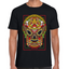 Playera Fiestas Patrias Mascara Azteca Algodón Premium #0001854