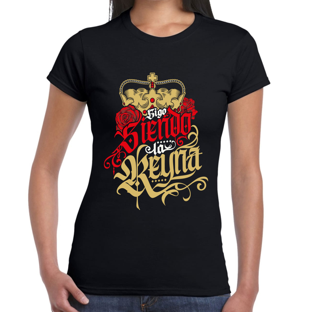 Playera Fiestas Patrias México Soy la Reyna #0001858 Imagen principal del producto