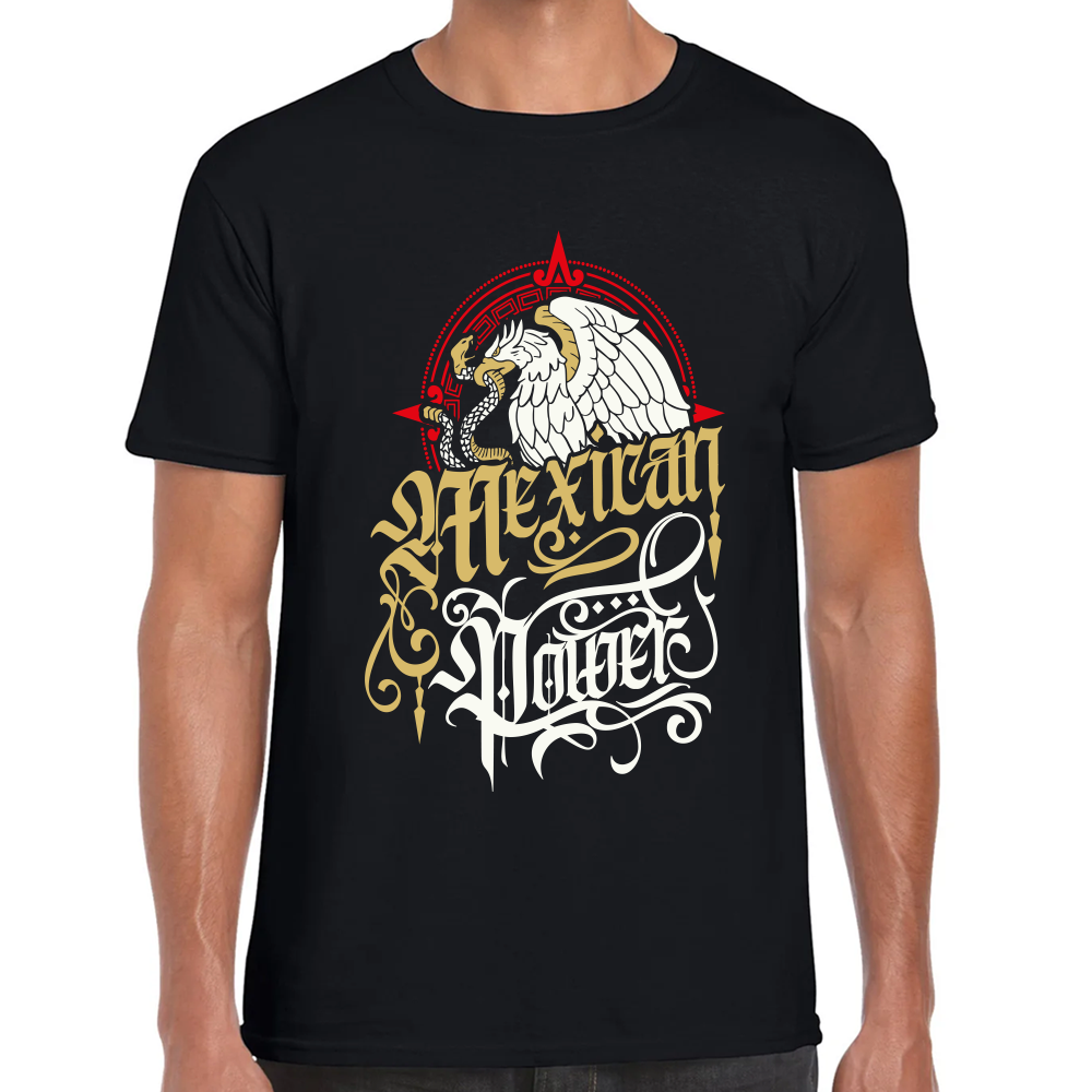 Playera Fiestas Patrias Mexican Lover Algodón Premium #0001859 Imagen principal del producto