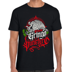 Playera Fiestas Patrias Pinchi Gringo Puñetero Algodón Premium #0001865