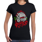 Playera Fiestas Patrias Pinchi Gringo Puñetero Algodón Premium #0001865