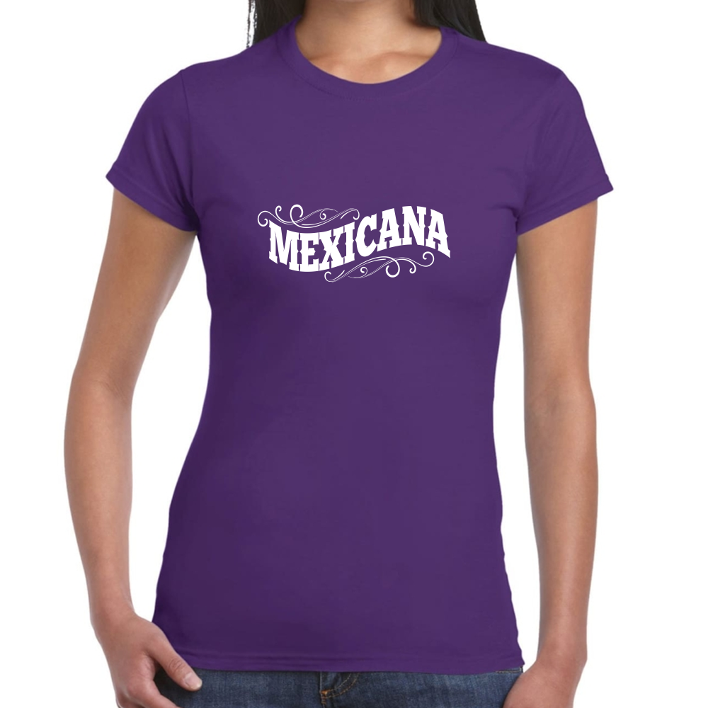 Playera Fiestas Patrias Soy Mexicana Algodón Premium #0001877