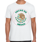 Playera Fiestas Patrias Hecho México  Algodón Premium #0001879