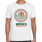 Playera Fiestas Patrias Hecho México  Algodón Premium #0001880