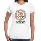 Playera Fiestas Patrias Hecho México  Algodón Premium #0001880