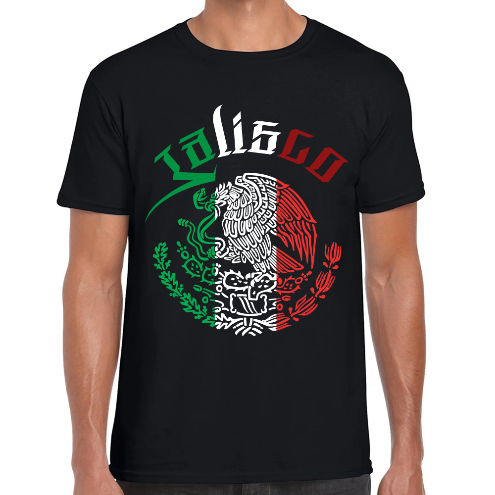 Playera Fiestas Patrias Jalisco Algodón Premium #0001895