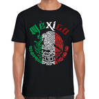 Playera Fiestas Patrias México Escudo Nacional Algodón Premium #0001897