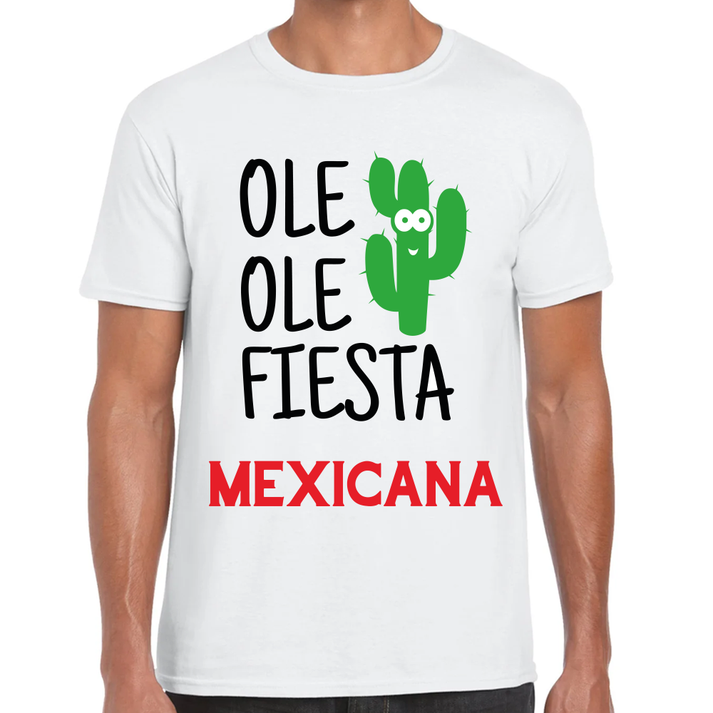 Playera Fiestas Patrias México Ole Ole #0001898