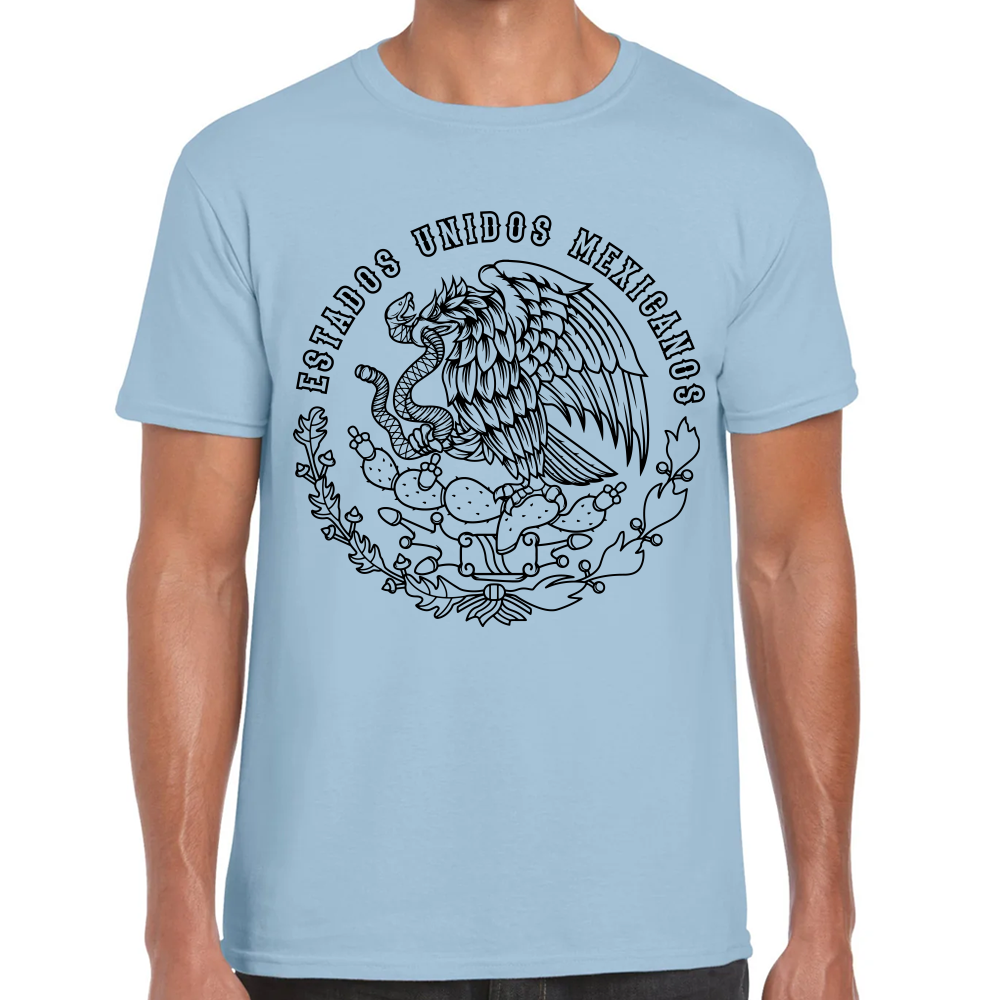 Playera Fiestas Patrias Escudo Nacional Algodón Premium #0001912