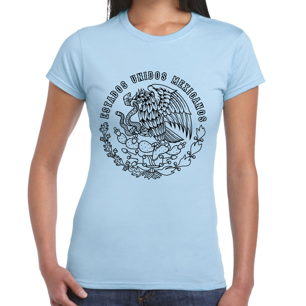 Playera Fiestas Patrias Escudo Nacional Algodón Premium #0001912