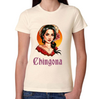 Playera Fiestas Patrias Mexicana Chingona Algodón Premium #0001916