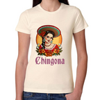 Playera Fiestas Patrias Mexicana Chingona Algodón Premium #0001917