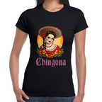 Playera Fiestas Patrias Mexicana Chingona Algodón Premium #0001917