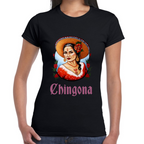 Playera Fiestas Patrias Mexicana Chingona Algodón Premium #0001919