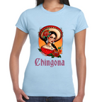Playera Fiestas Patrias Mexicana Chingona Algodón Premium #0001920