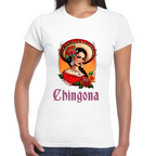 Playera Fiestas Patrias Mexicana Chingona Algodón Premium #0001920
