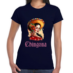 Playera Fiestas Patrias México Mujer Chingona #0001921