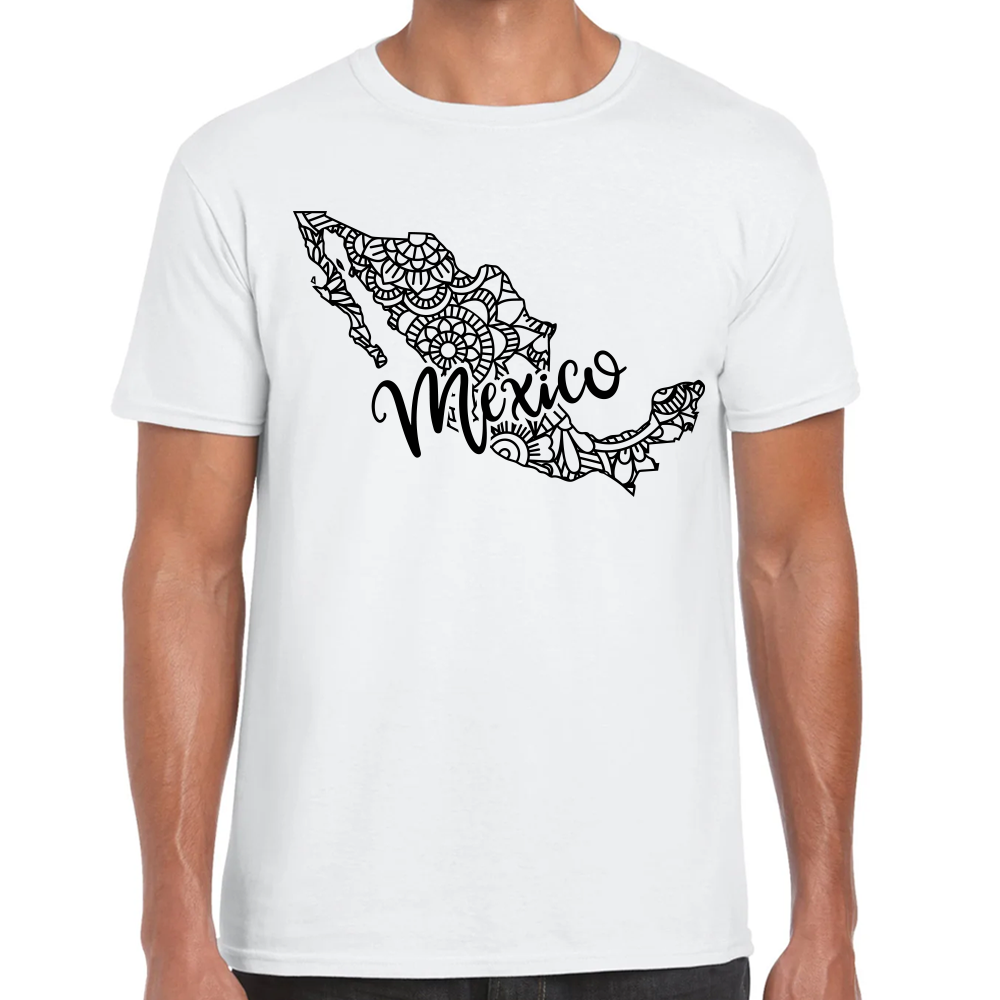 Playera Fiestas Patrias México Algodón Premium #0001924