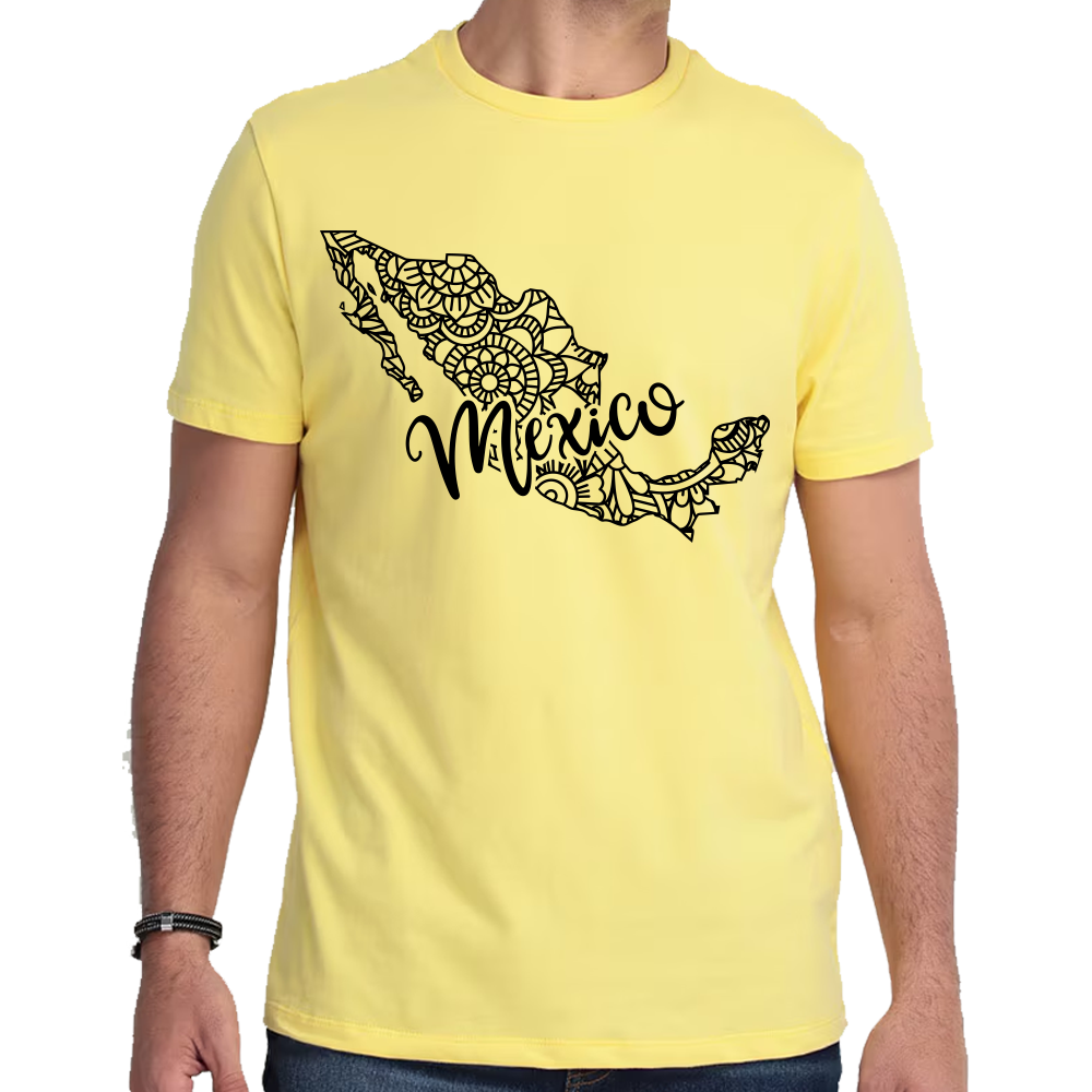 Playera Fiestas Patrias México Algodón Premium #0001924