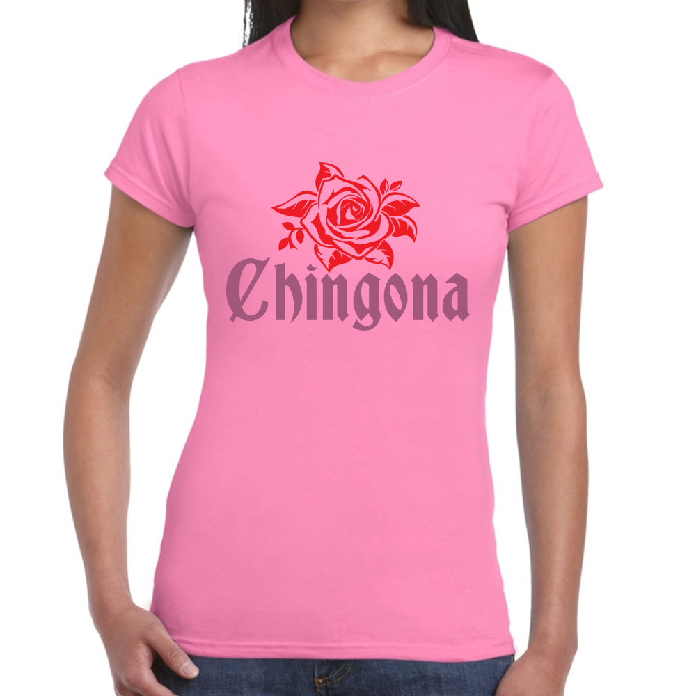 Playera Fiestas Patrias México Mujer Chingona #0001925