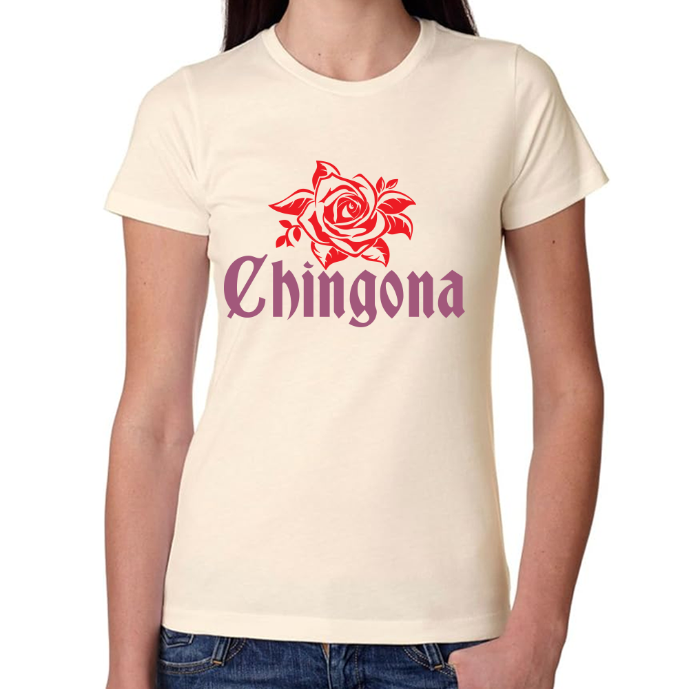 Playera Fiestas Patrias México Mujer Chingona #0001925