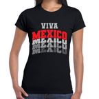 Playera Fiestas Patrias Viva México Algodón Premium #0001928