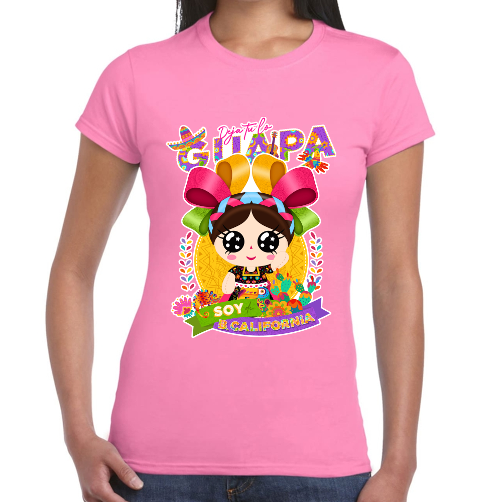 Playera Fiestas Patrias México Estado de Baja California #0001931