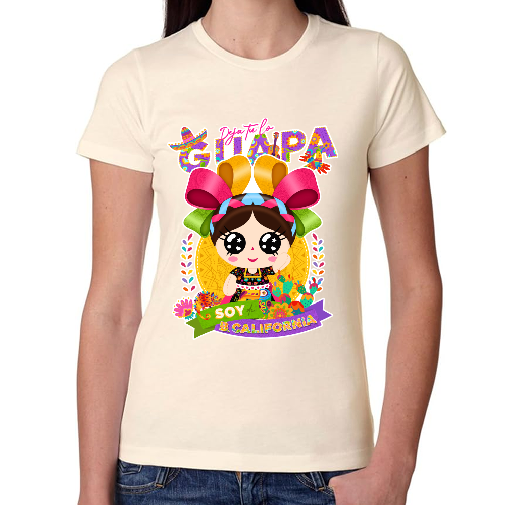 Playera Fiestas Patrias México Estado de Baja California #0001931