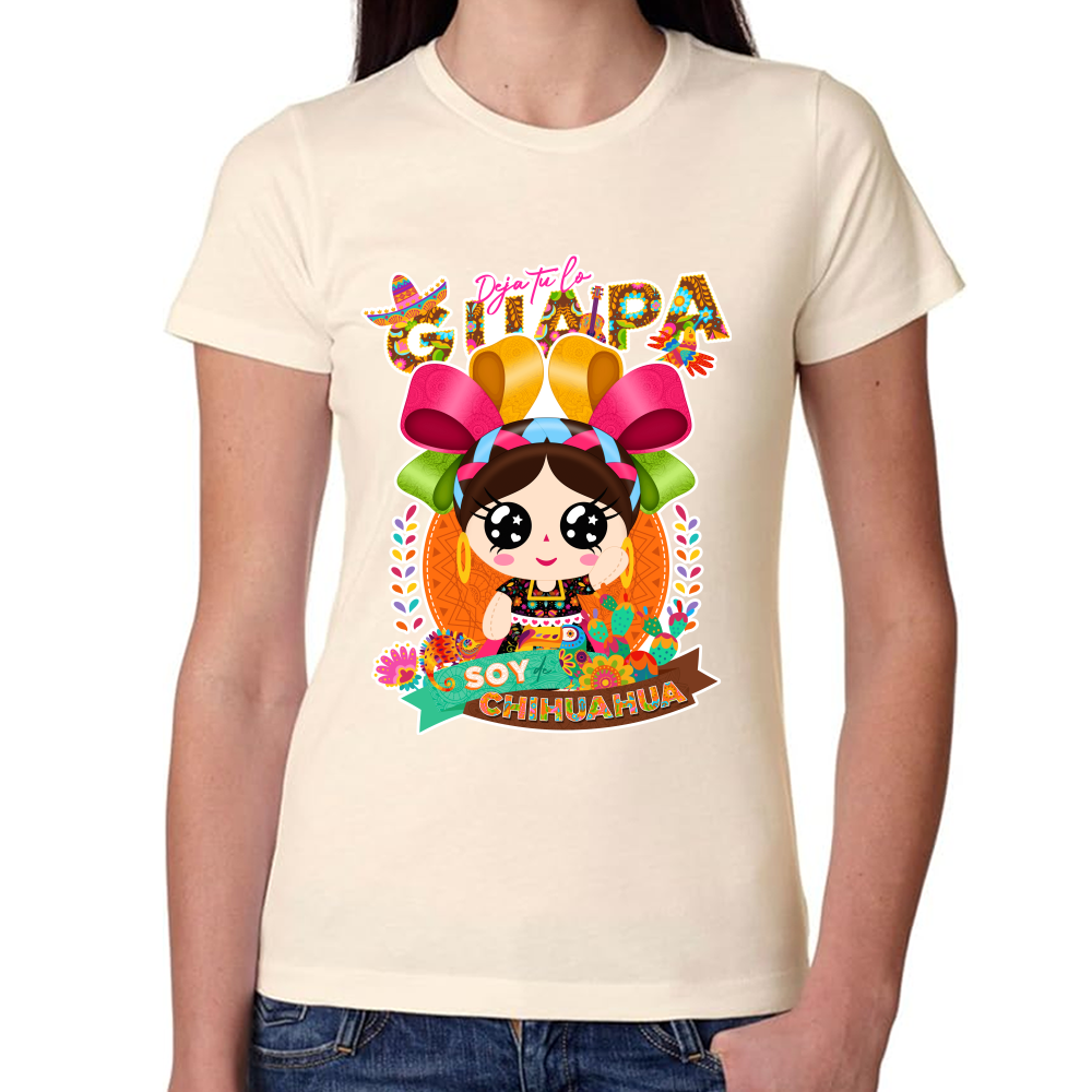 Playera Fiestas Patrias México Estado de Chihuahua #0001935 Imagen secundaria del producto
