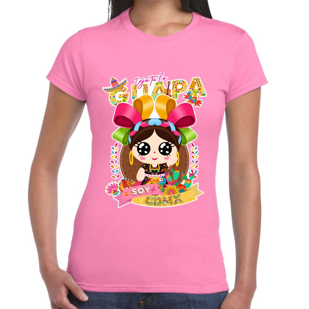 Playera Fiestas Patrias Estado Ciudad de México #0001936