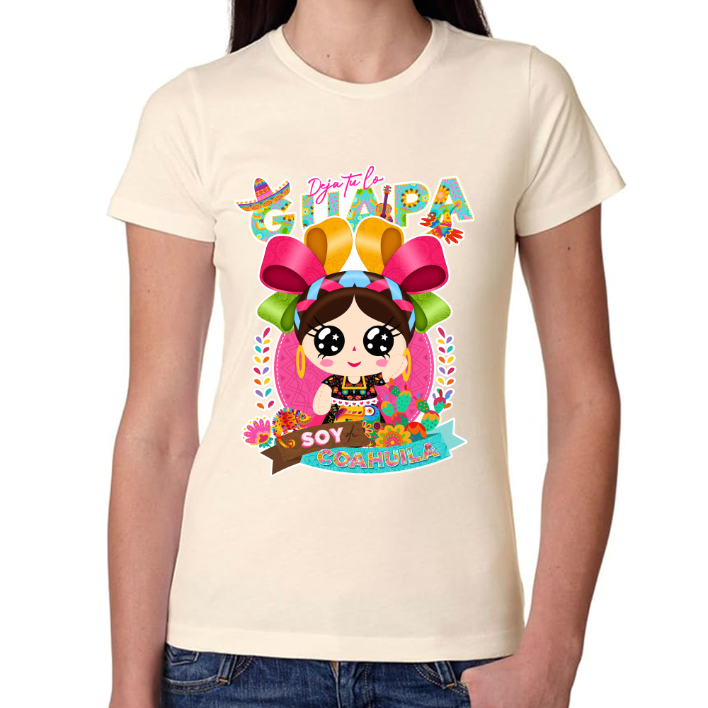 Playera Fiestas Patrias México Estado de Coahuila #0001937