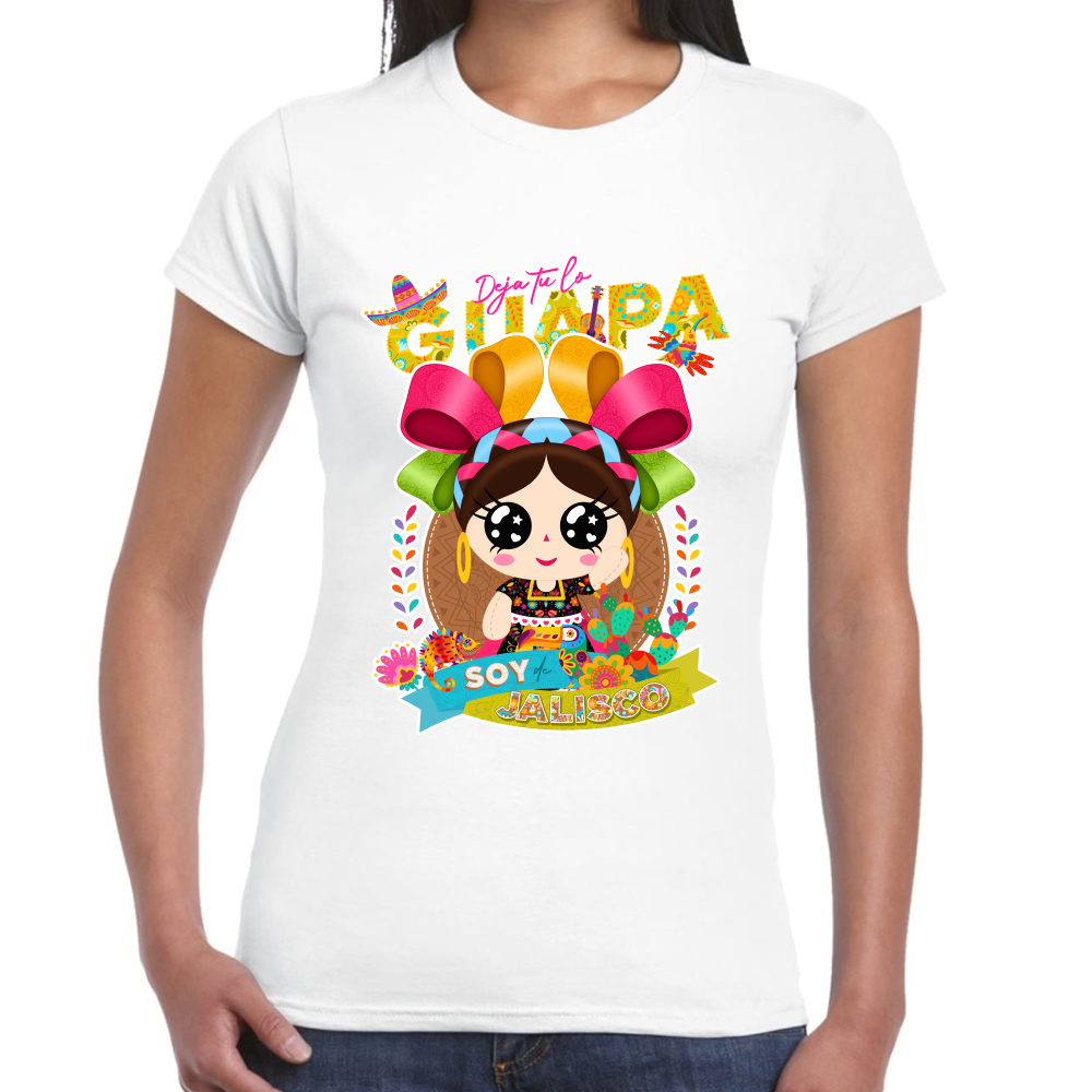 Playera Fiestas Patrias México Estado de Jalisco #0001944