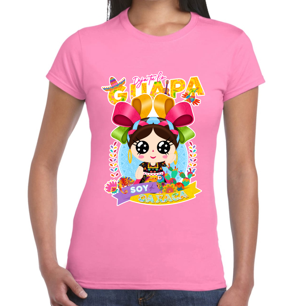 Playera Fiestas Patrias México Estado de Oaxaca #0001949