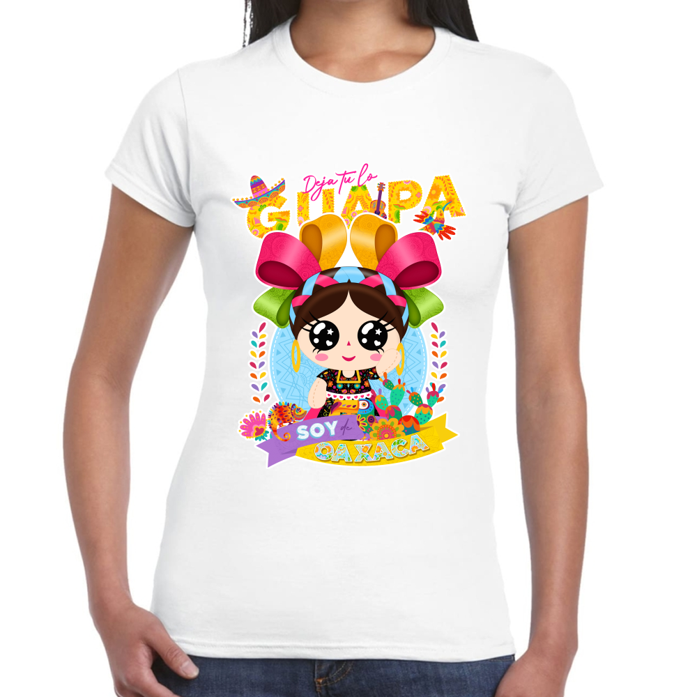 Playera Fiestas Patrias México Estado de Oaxaca #0001949 Imagen principal del producto