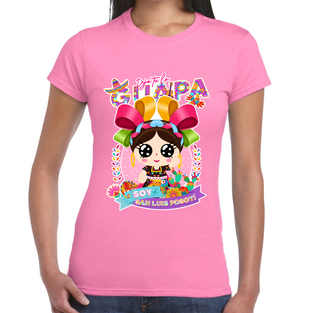 Playera Fiestas Patrias San Luis Potosis Algodón Premium #0001953 Imagen secundaria del producto