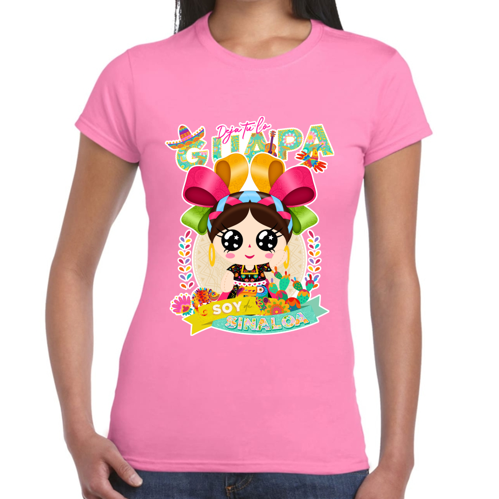 Playera Fiestas Patrias Sinaloa Algodón Premium #0001954