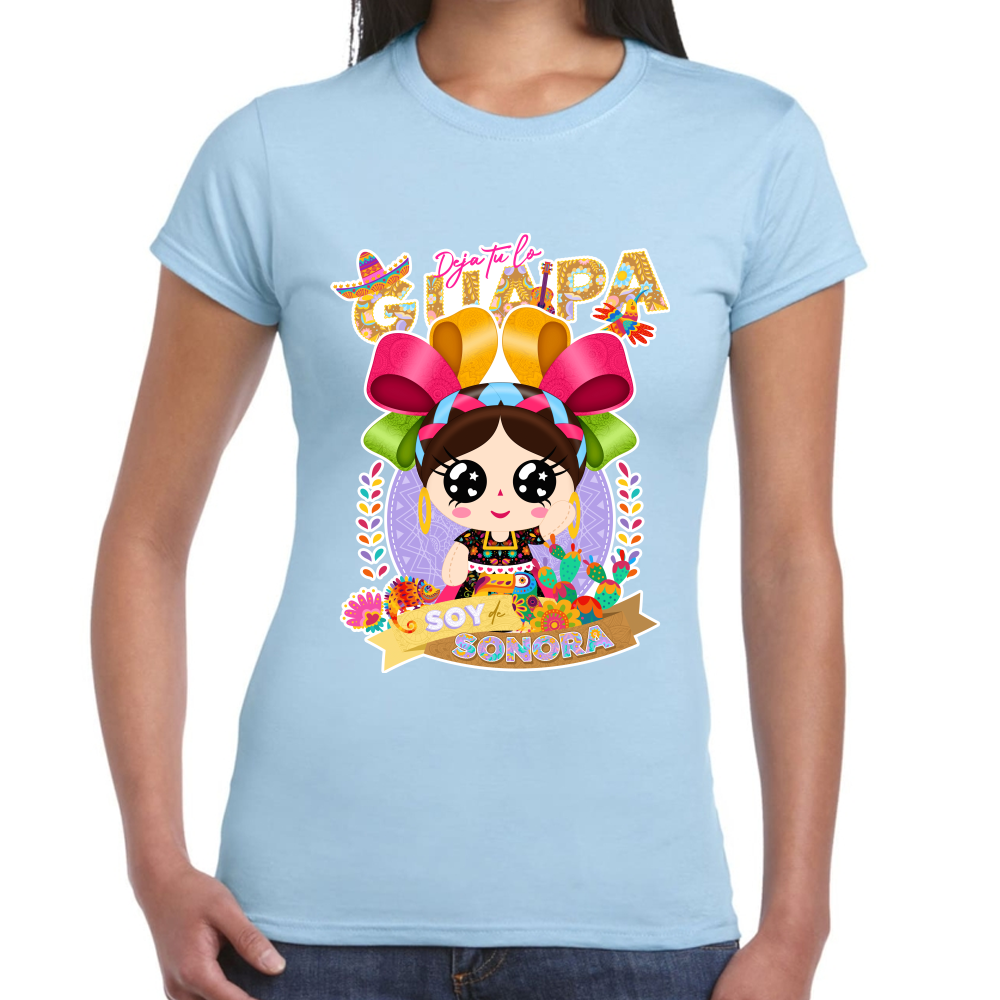 Playera Fiestas Patrias Sonora Algodón Premium #0001955
