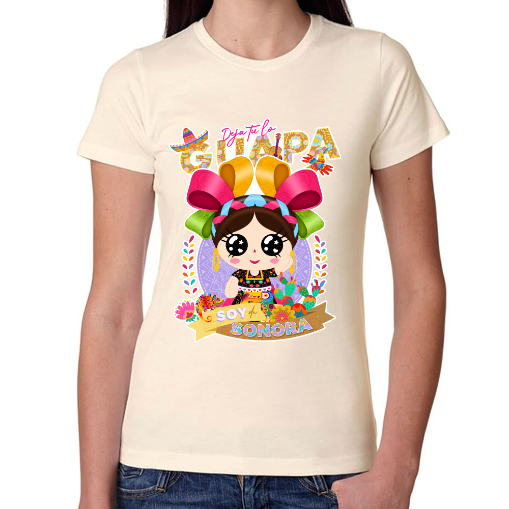 Playera Fiestas Patrias Sonora Algodón Premium #0001955