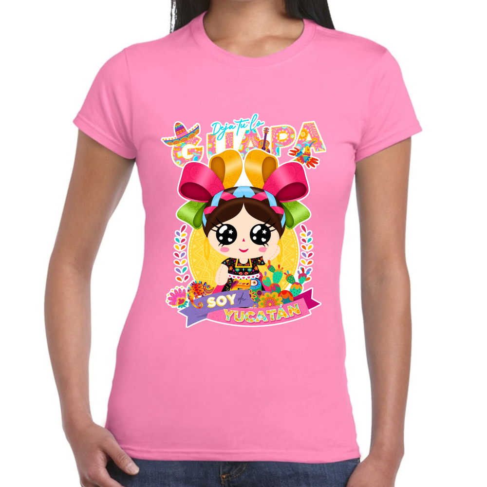 Playera Fiestas Patrias Yucatán Algodón Premium #0001960