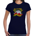 Playera Fiestas Patrias Hecho en México Edo Baja California Algodón Premium #0001977