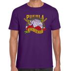 Playera Fiestas Patrias Hecho en México Edo Puebla Algodón Premium #0001990