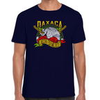 Playera Fiestas Patrias Hecho en Mexico Edo. Oaxaca Algodón Premium #0001991